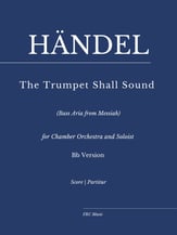 The Trumpet Shall Sound  Orchestra sheet music cover
